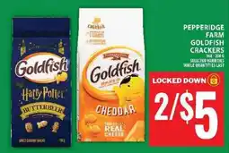 Food Basics PEPPERIDGE FARM GOLDFISH CRACKERS offer