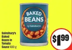 FreshCo Sainsbury's baked beans in tomato sauce offer