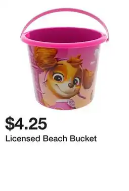 Dollarama Licensed Beach Bucket offer