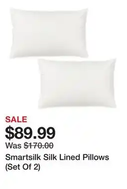 TSC Stores Smartsilk Silk Lined Pillows (Set Of 2) offer