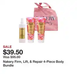 TSC Stores Nakery Firm, Lift, & Repair 4-Piece Body Bundle offer