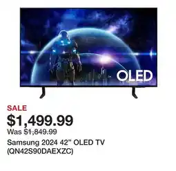 TSC Stores Samsung 2024 42 OLED TV (QN42S90DAEXZC) offer