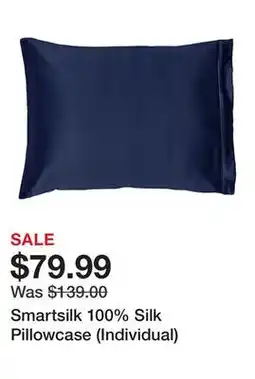 TSC Stores Smartsilk 100% Silk Pillowcase (Individual) offer