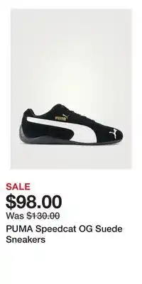 Holt Renfrew PUMA Speedcat OG Suede Sneakers offer