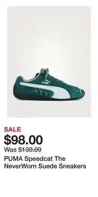 Holt Renfrew PUMA Speedcat The NeverWorn Suede Sneakers offer