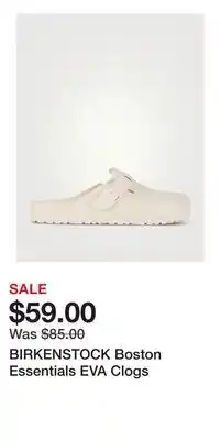 Holt Renfrew BIRKENSTOCK Boston Essentials EVA Clogs offer