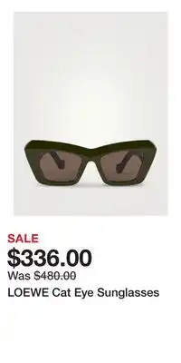 Holt Renfrew LOEWE Cat Eye Sunglasses offer
