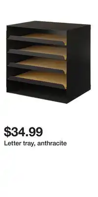 IKEA Letter tray, anthracite offer