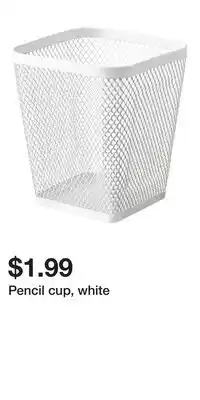 IKEA Pencil cup, white offer