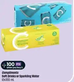 FreshCo Compliments Soft Drinks or Sparkling Water offer