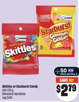 FreshCo Skittles or Starburst Candy offer
