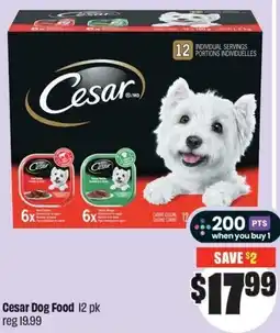 FreshCo Cesar Dog Food offer