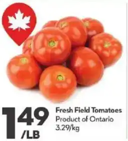 Longo's Fresh Field Tomatoes offer