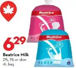 Longo's Beatrice Milk offer
