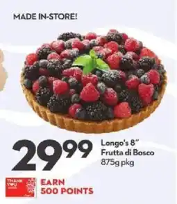 Longo's Longo's 8" Frutta di Bosco offer