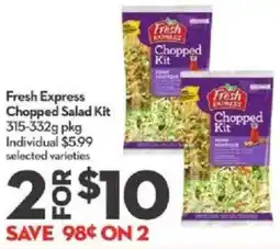 Longo's Fresh Express Chopped Salad Kit offer
