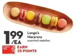 Longo's Longo's Macarons offer