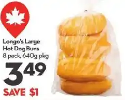 Longo's Longo's Large Hot Dog Buns offer