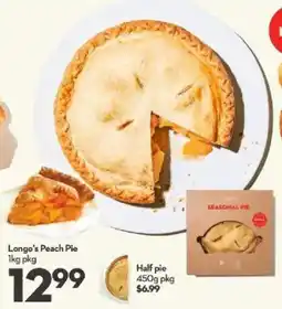 Longo's Longo's Peach Pie offer