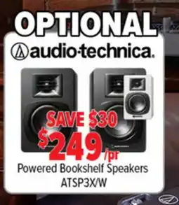 2001 Audio Video Powered Bookshelf Speakers offer