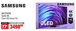2001 Audio Video QN77S95D 77 OLED 4K Tizen OS Smart TV offer