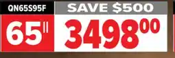 2001 Audio Video QN65S95F SAMSUNG 65 OLED 4K VISION AI SMART TV offer