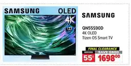 2001 Audio Video SAMSUNG 55 4K OLED Tizen OS Smart TV offer