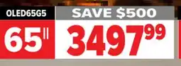 2001 Audio Video OLED65G5 65 OLED evo AI G5 4K Smart TV 2025 offer