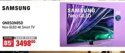 2001 Audio Video QN85QN85D Samsung Neo QLED 4K Smart TV offer