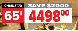 2001 Audio Video QN65LST7D 65 Partial Sun Neo QLED 4K offer