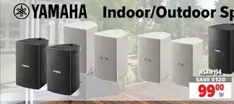 2001 Audio Video YAMAHA Indoor/Outdoor Speakers offer