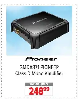 2001 Audio Video GMDX871 PIONEER Class D Mono Amplifier offer