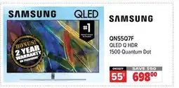 2001 Audio Video SAMSUNG QLED Q HDR 1500 Quantum Dot offer