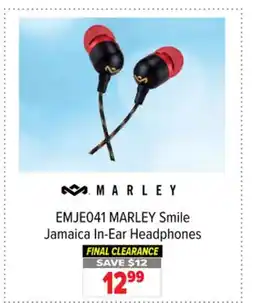 2001 Audio Video EMJE041 MARLEY Smile Jamaica In-Ear Headphones offer
