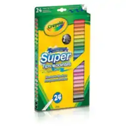 Staples Crayola Washable Super Tips Markers, 24 pk offer