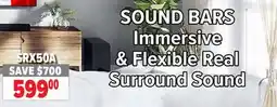 2001 Audio Video YAMAHA SOUND BARS offer