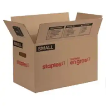 Staples Staples Moving Box - Small - 18 L x 11 W x 12 H offer