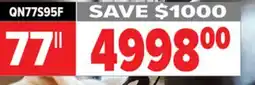 2001 Audio Video Samsung 77 OLED 4K VISION AI SMART TV offer