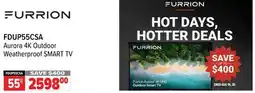 2001 Audio Video FURRION 55 Aurora 4K Outdoor Weatherproof SMART TV offer