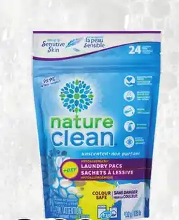Sobeys NATURE CLEAN Laundry Pacs offer