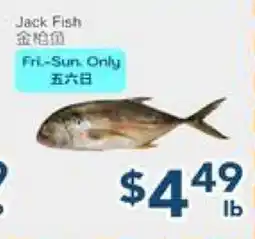 Oceans Fresh Food Market Jack Fish offer