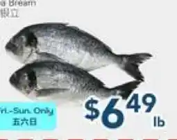Oceans Fresh Food Market Sea Bream offer