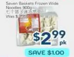Oceans Fresh Food Market Seven Baskets Frozen Wide Noodles offer