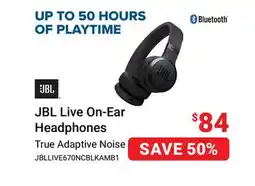 Visions Electronics JBL Live On-Ear Headphones offer