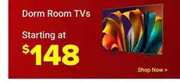 Visions Electronics DORM ROOM TVS STARTING AT $148 offer