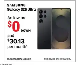 Visions Electronics SAMSUNG Galaxy S25 Ultra offer