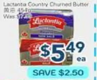 Oceans Fresh Food Market Lactantia Country Butter offer
