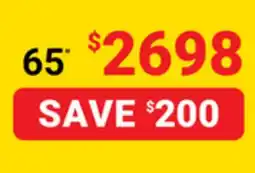 Visions Electronics LG 65 OLED evo NATIVE 120Hz PANEL C5PUA 4K Smart TV offer