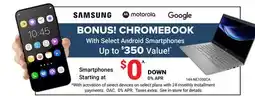 Visions Electronics BONUS! CHROMEBOOK offer