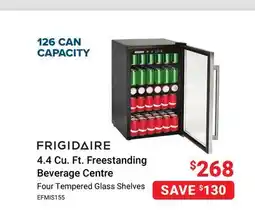 Visions Electronics FRIGIDAIRE 4.4 Cu. Ft. Freestanding Beverage Centre offer
